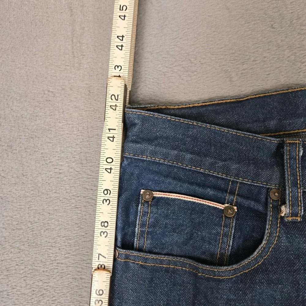 Charles Miller Brand Jeans Mens 32x33 CMBD X Fitz Denim Selvedge Raw USA Made‎